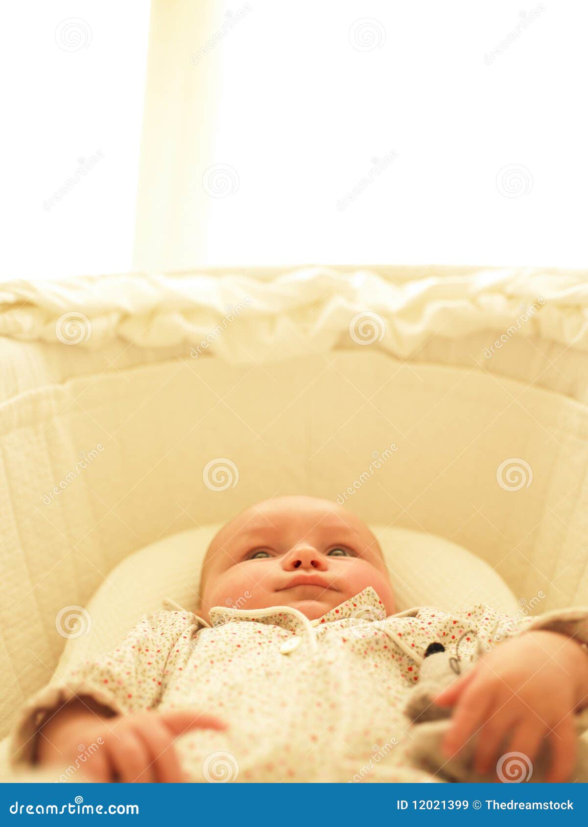 Baby in stock image. Image of camera, child 12021399