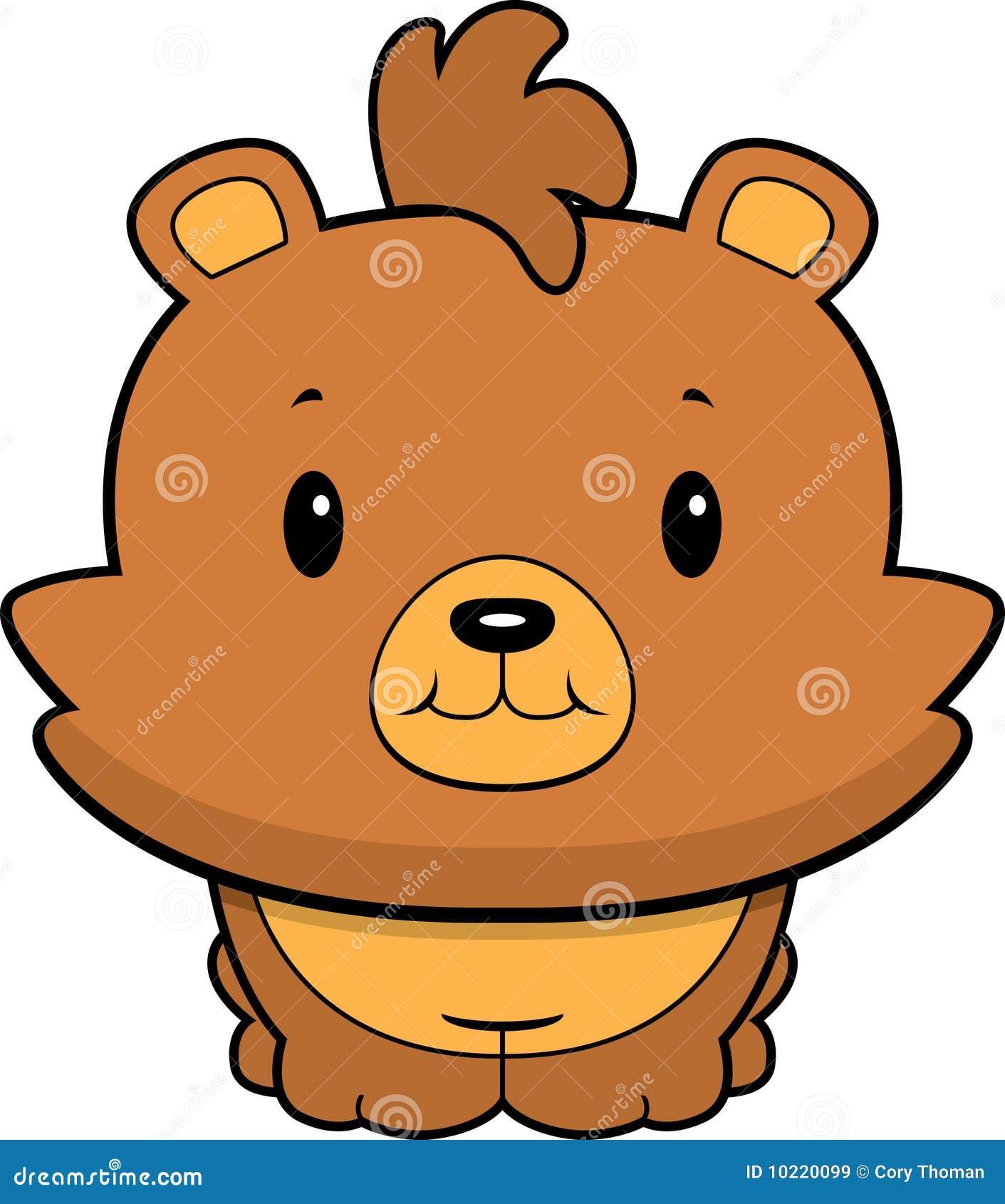 Cartoon Bear Cub Stock Illustration - Download Image Now - Bear, Cartoon, T- Shirt - iStock