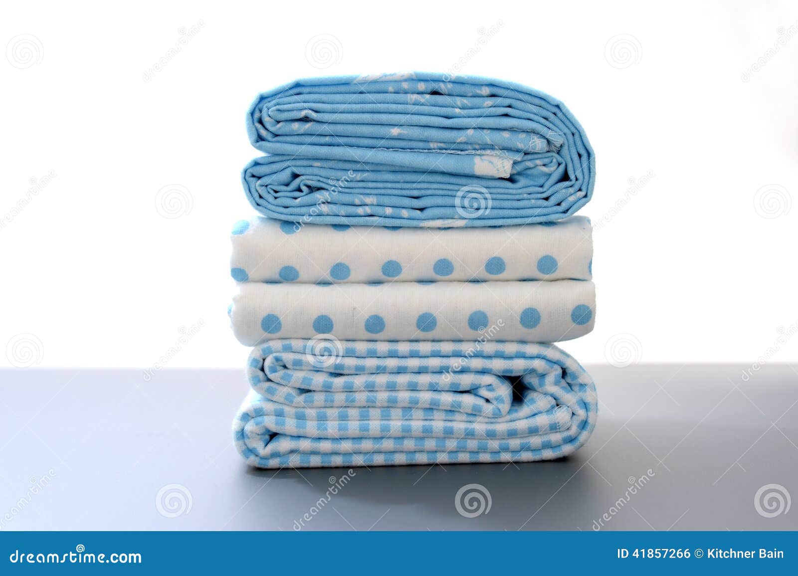 Baby Bed Sheets stock photo. Image of newborn, blue, textile 41857266