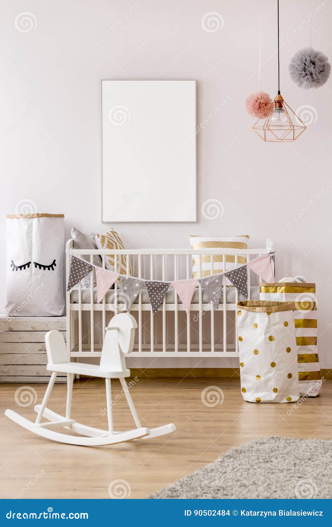 scandi style cot