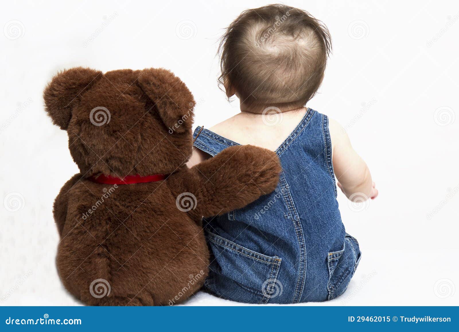 baby and best friend