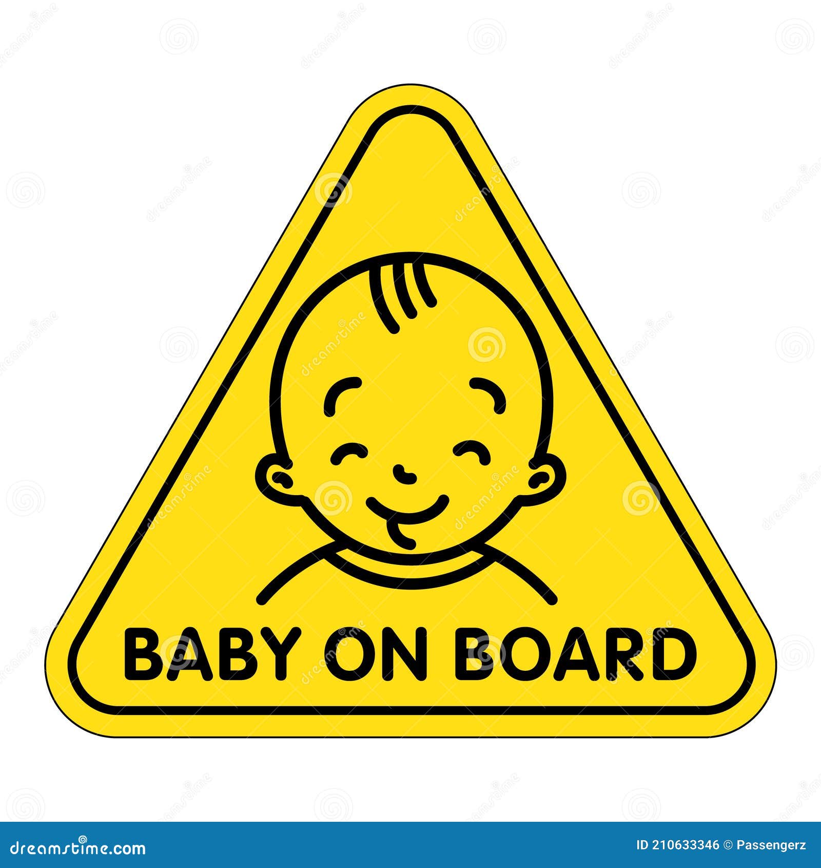 Dreambaby Baby on Board Sign 