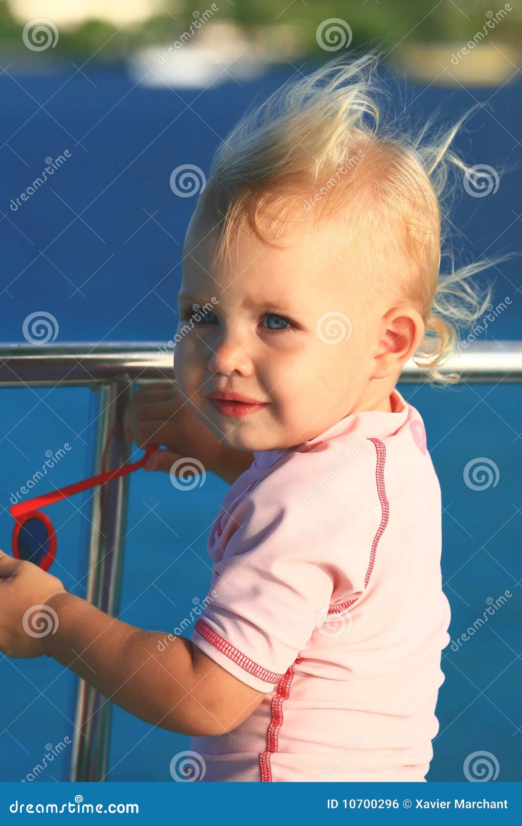 Baby on boat stock photo. Image of island, smile, tahiti 10700296