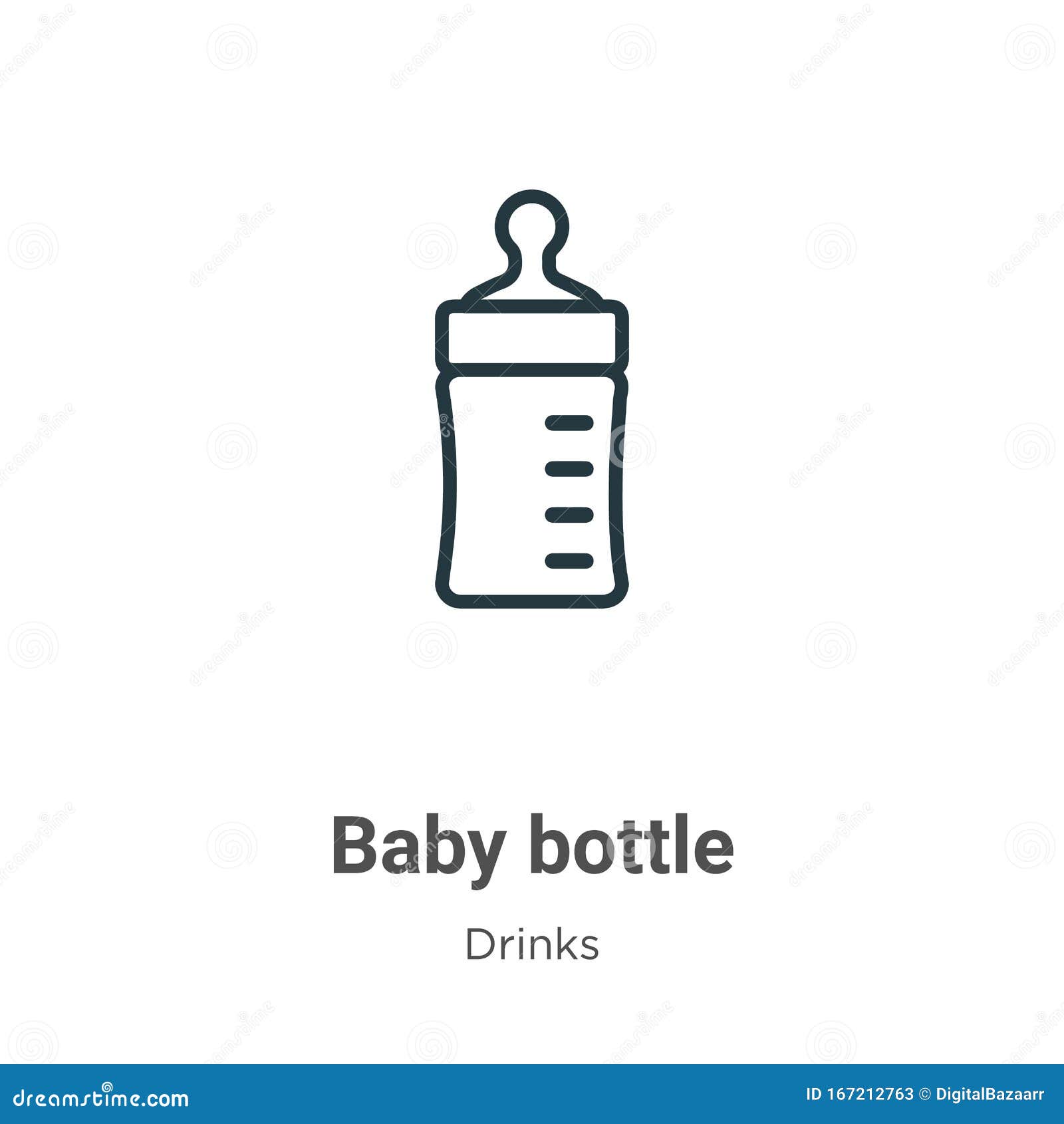 Free Free 241 Outline Baby Bottle Svg SVG PNG EPS DXF File
