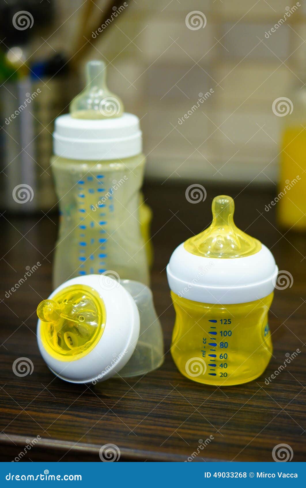 Baby bottles stock photo. Image of bottles, plastic, empty 49033268