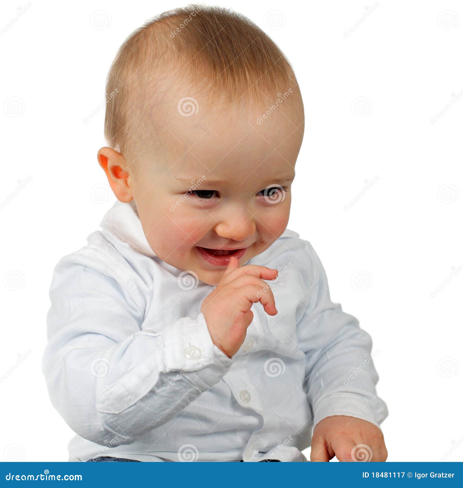 Baby boy stock image. Image of funny, happy, expression - 18481117