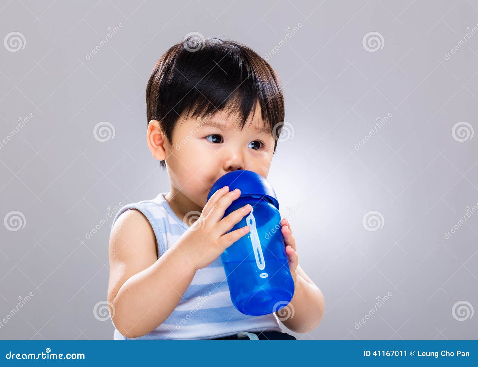 Baby Boy Drinking from Bottle Stock Image Image of bottle, baby 41167011