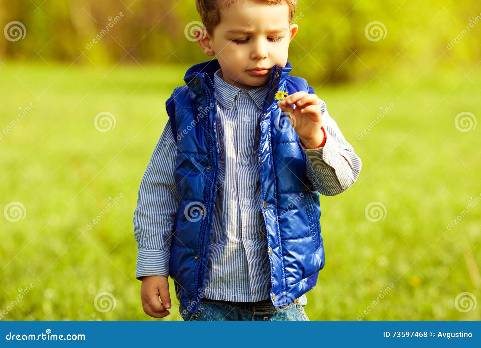 Baby Boy with Ginger Red Hair in Trendy Jacket Stock Photo - Image ...