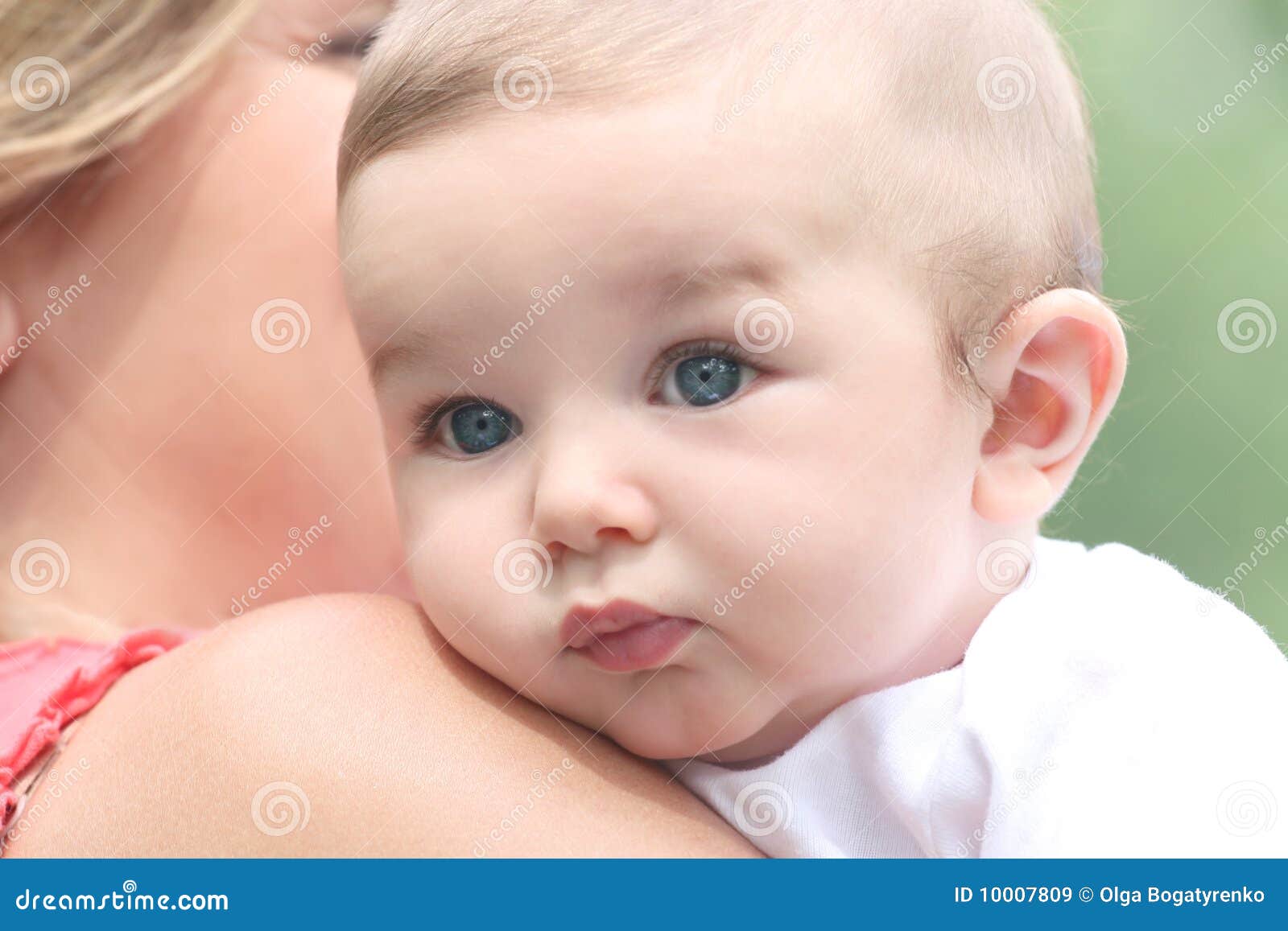 Baby Boy with Mom stock image. Image of blue, maternity 10007809