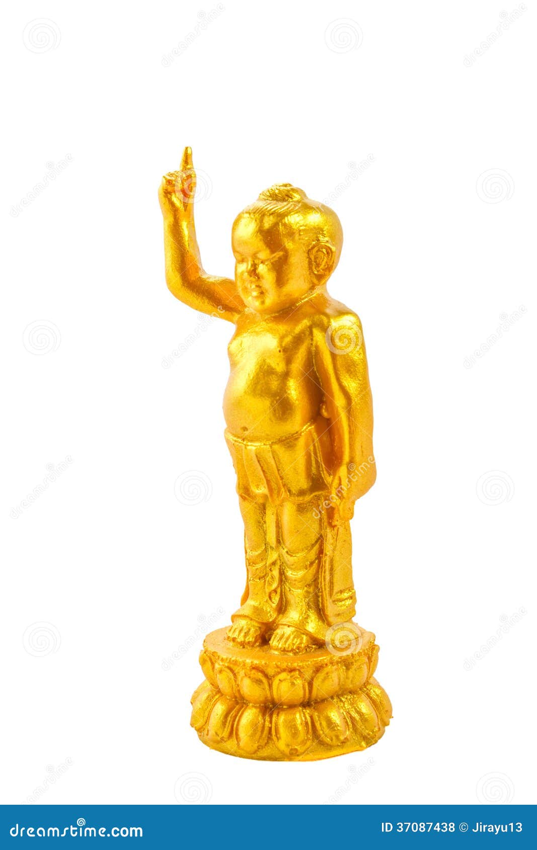 Baby buddha stock photo. Image of monk, asia, worship 37087438