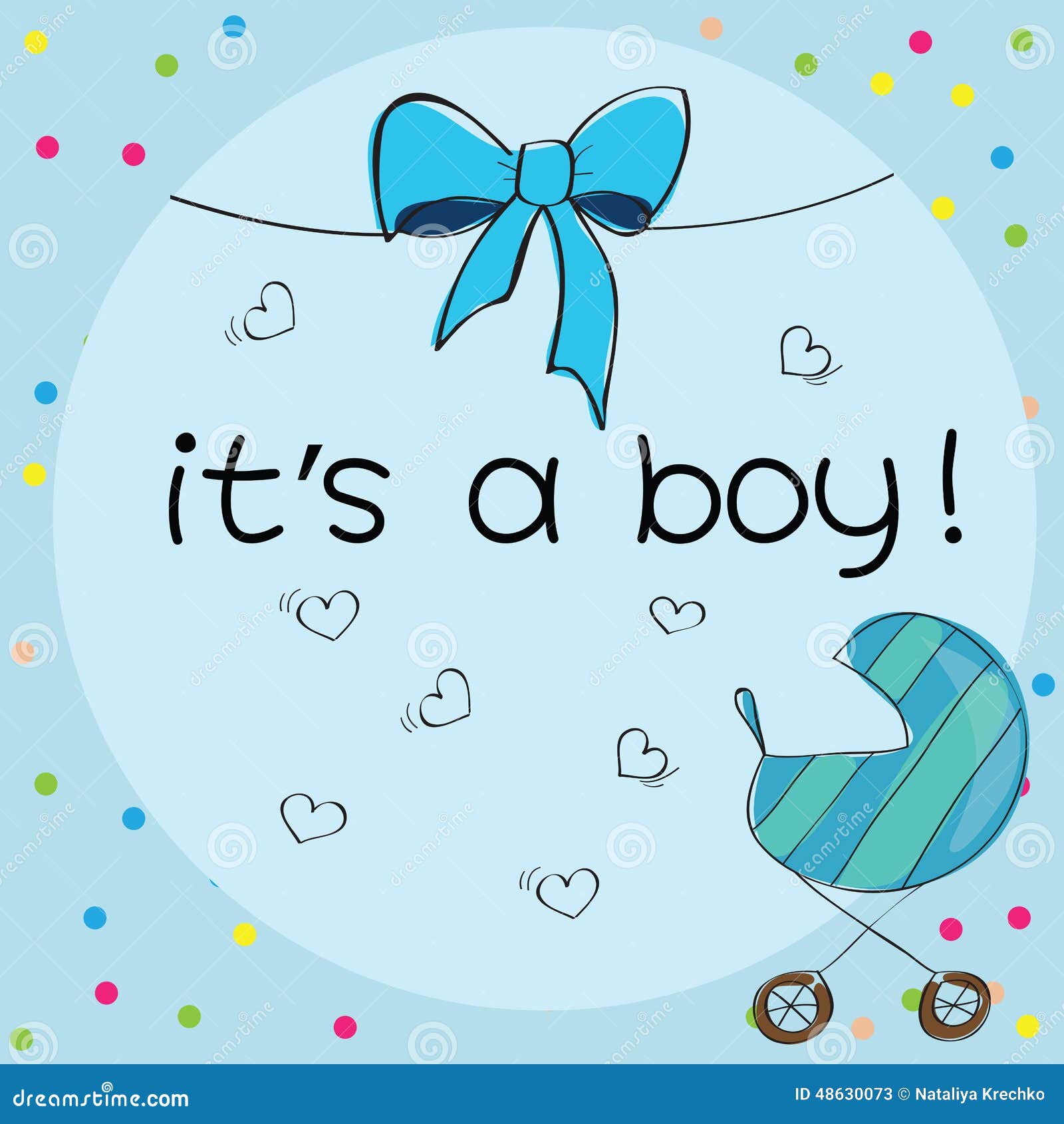 Baby Card - Its a Boy Theme Stock Vector - Illustration of cover, childbirth: 48630073 Baby Card - Its A Boy Theme Stock Vector - Illustration Of Cover, Childbirth: 48630073