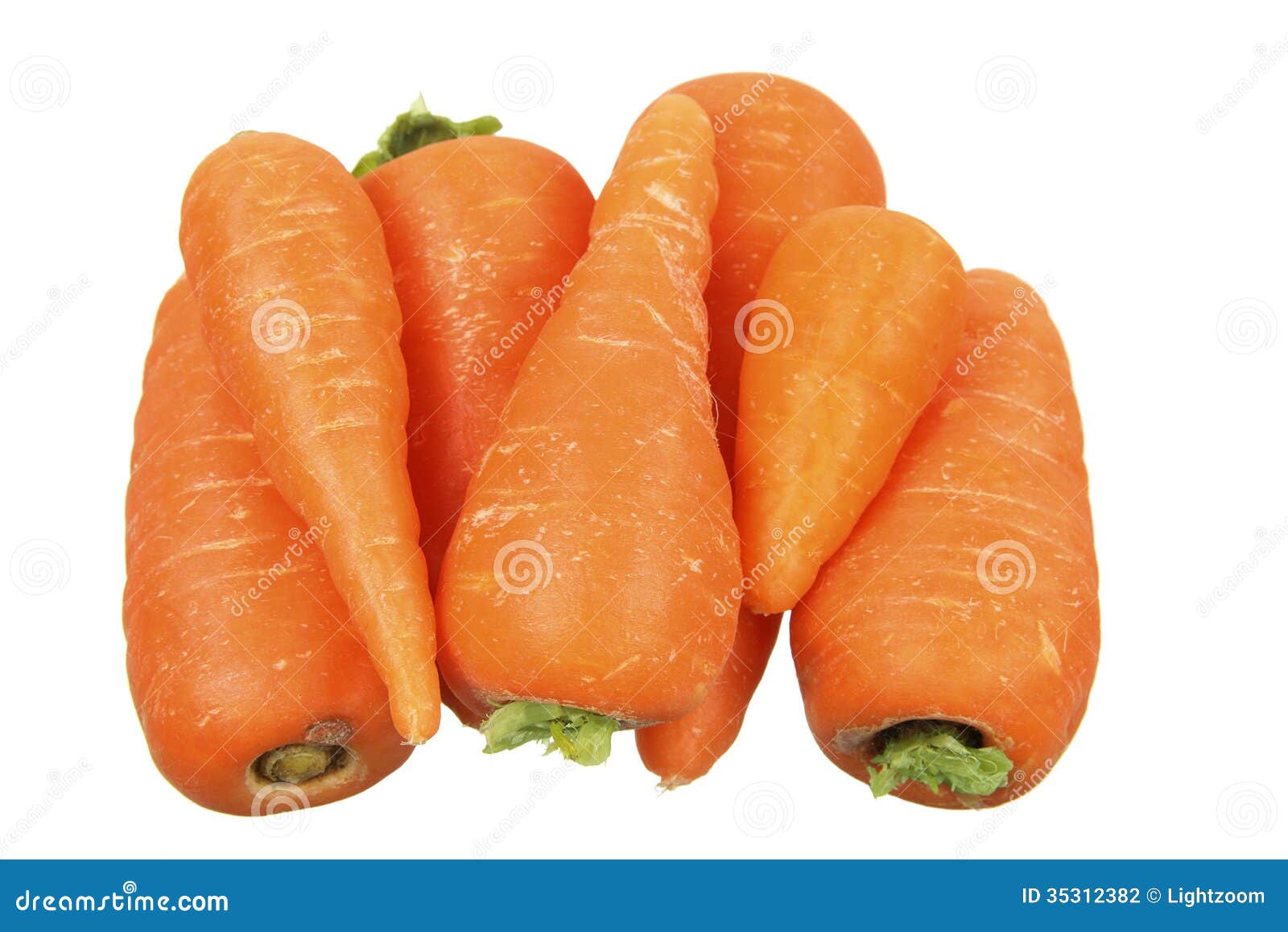 Baby Carrots stock photo. Image of still, white, pile 35312382