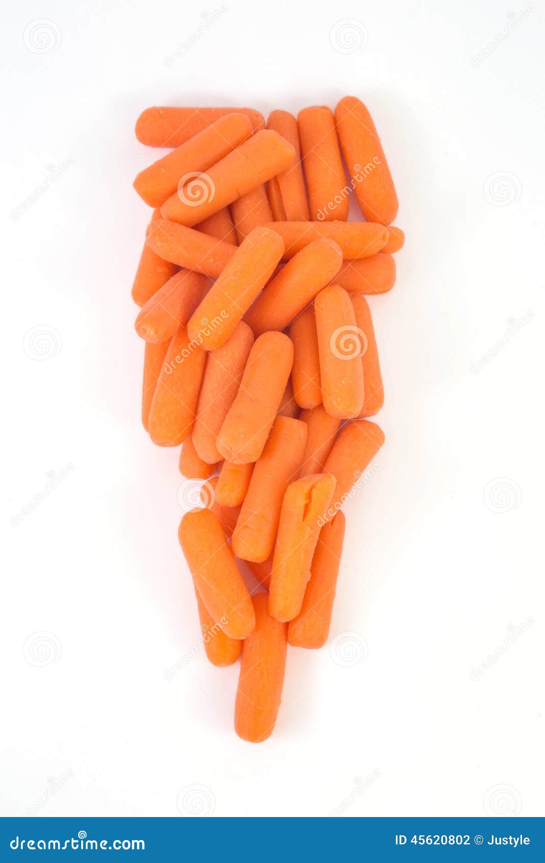 Baby carrots stock photo. Image of vegetable, healthy 45620802