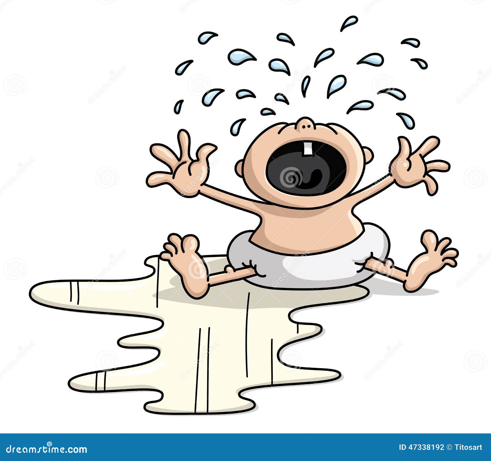 Baby cartoon stock vector. Illustration of cartoon, peeing - 47338192 Baby cartoon stock vector. Illustration of cartoon, peeing - 47338192