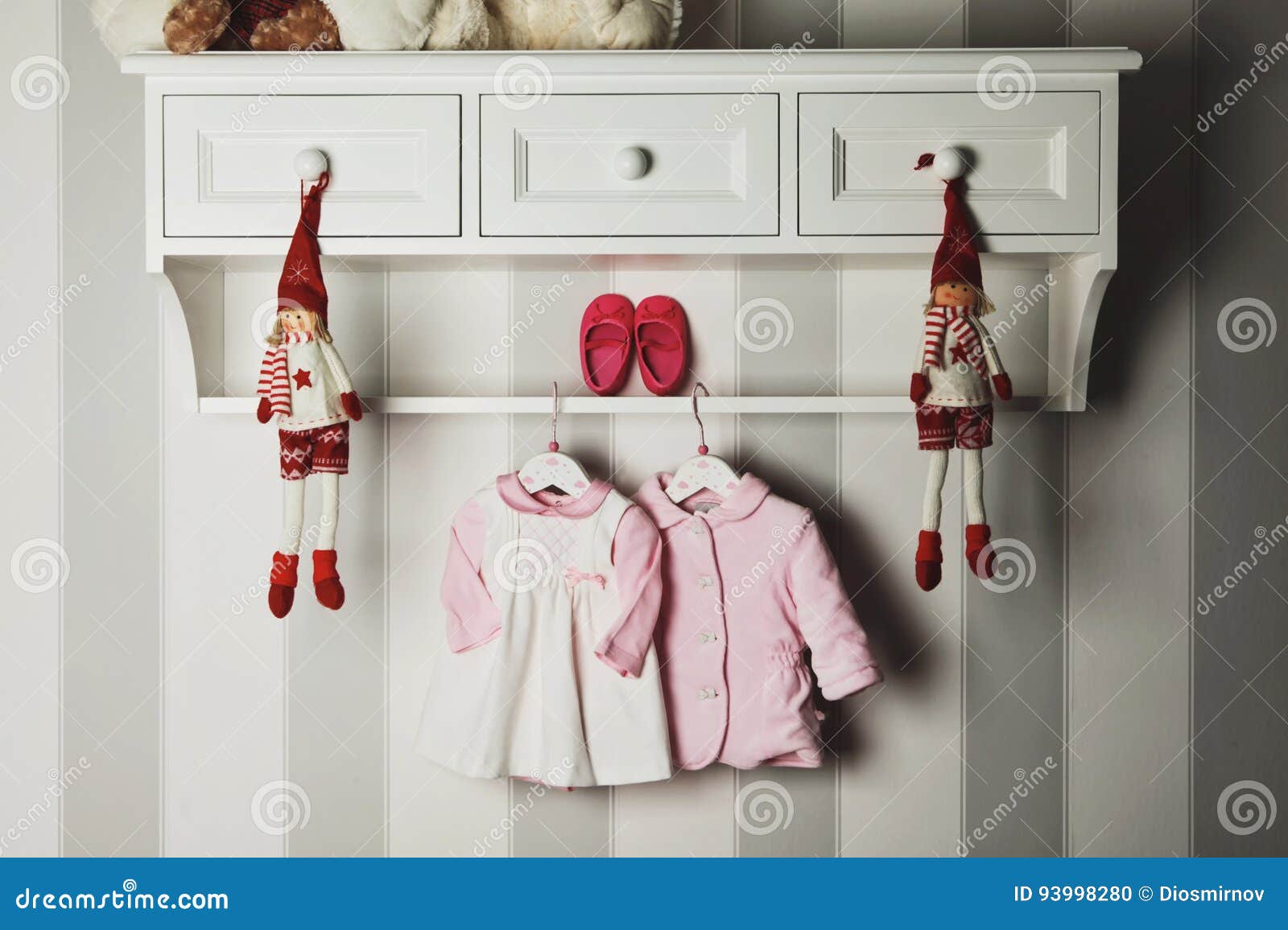 Baby Clothes Concept Of Child Fashion Flat Lay Children S