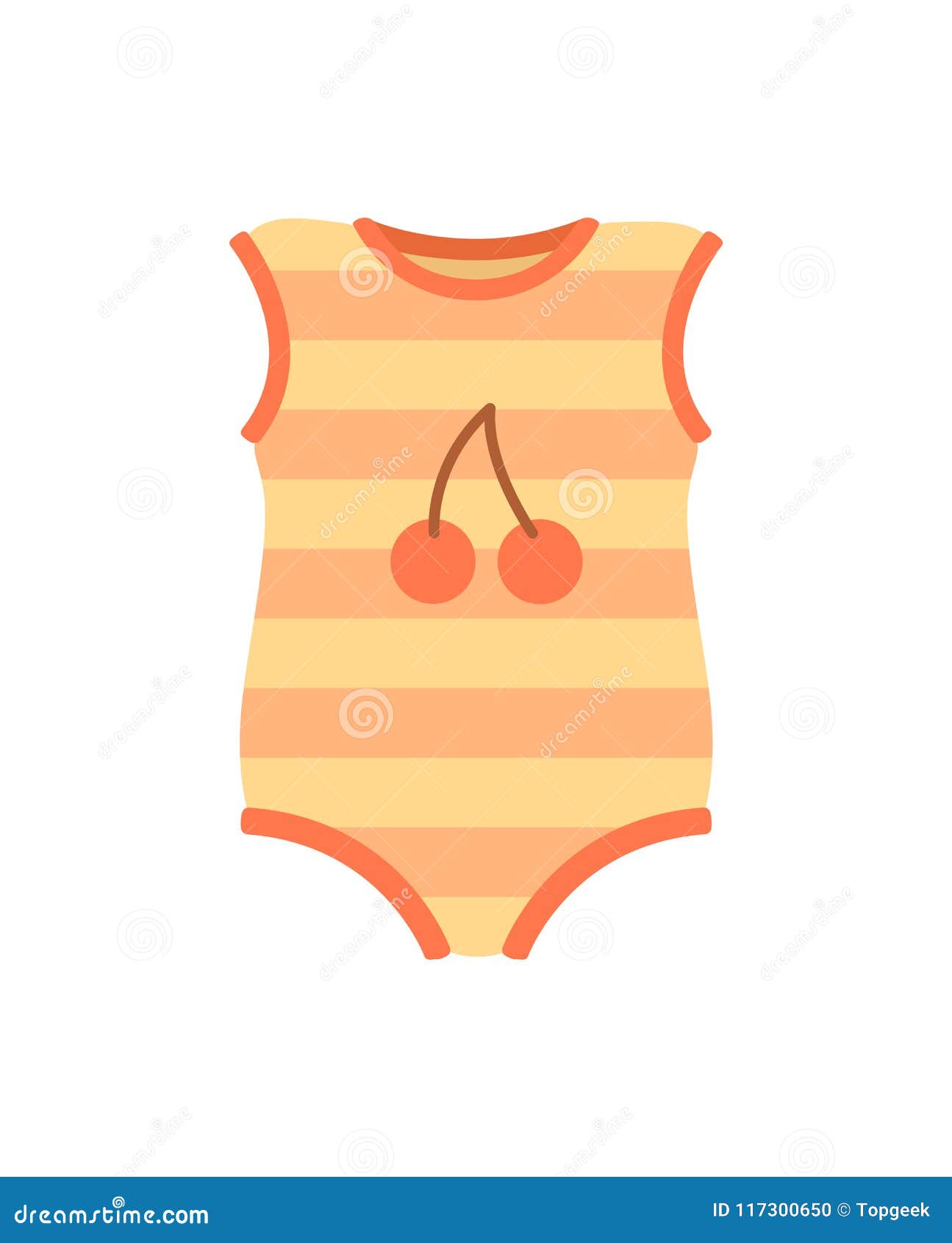 Download Baby Clothes Romper Poster Vector Illustration Stock ...