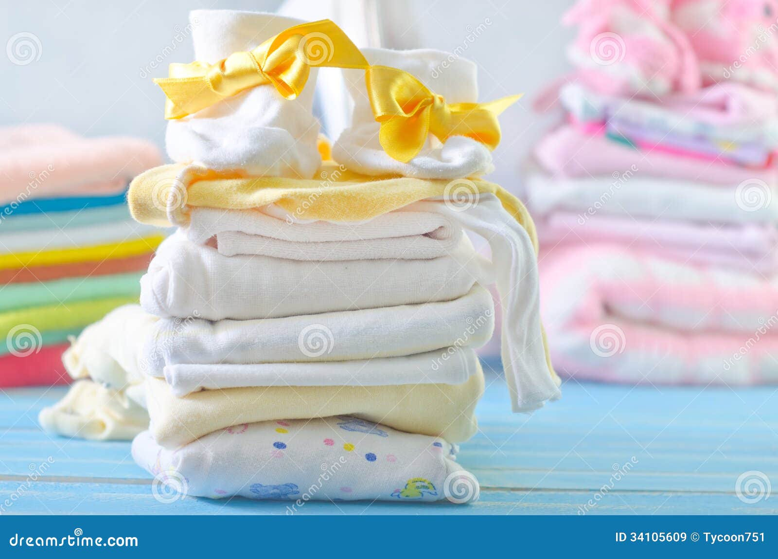 Baby clothes stock image. Image of clothes, infant, shirt - 34105609