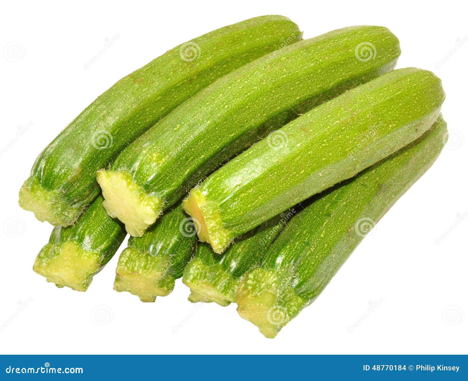 Baby Courgette Vegetables stock photo. Image of isolated 48770184