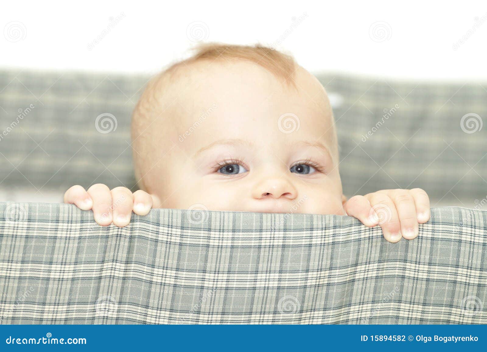 Baby in Crib stock photo. Image of peek, curiousity, crib 15894582