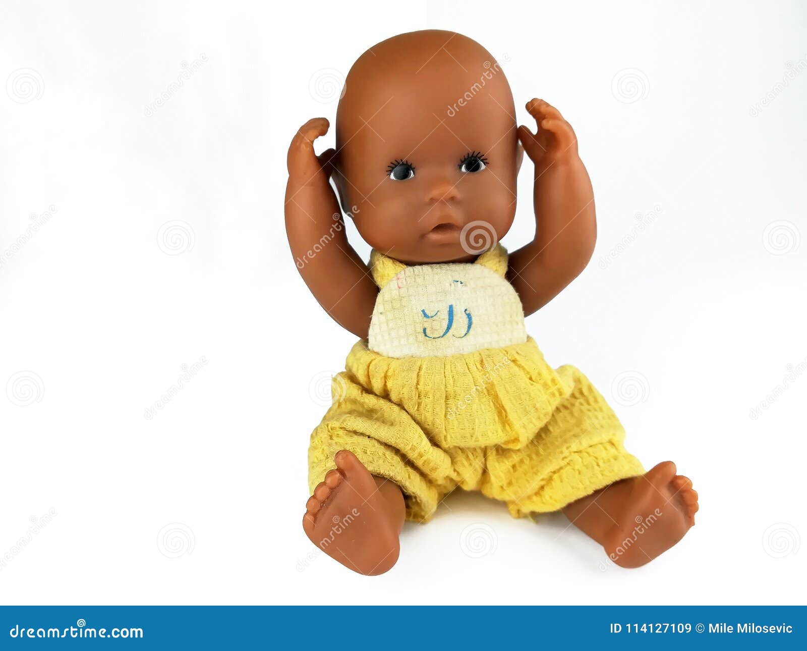 Baby Doll on White Background Stock Image Image of life, dummy 114127109