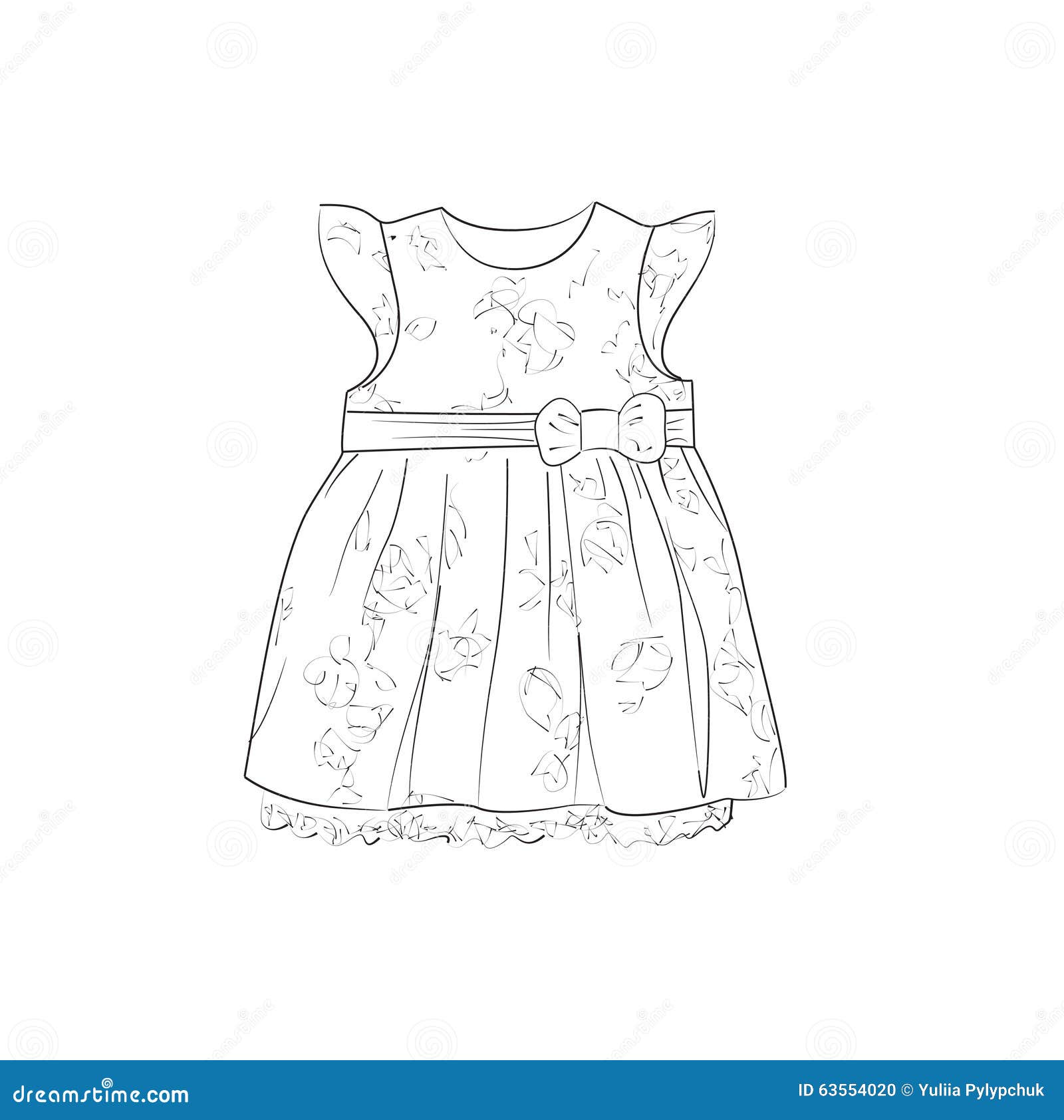 dress sketch clipart - photo #50