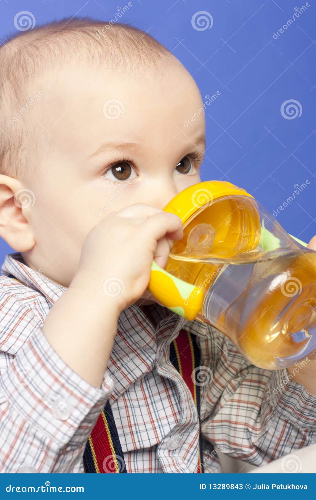 Baby drinking bottle stock image. Image of kiddy, cute 13289843