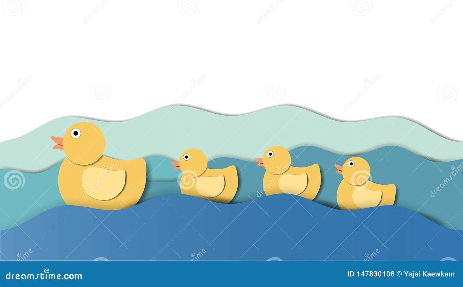 Printable Rubber Duck Paper Craft
