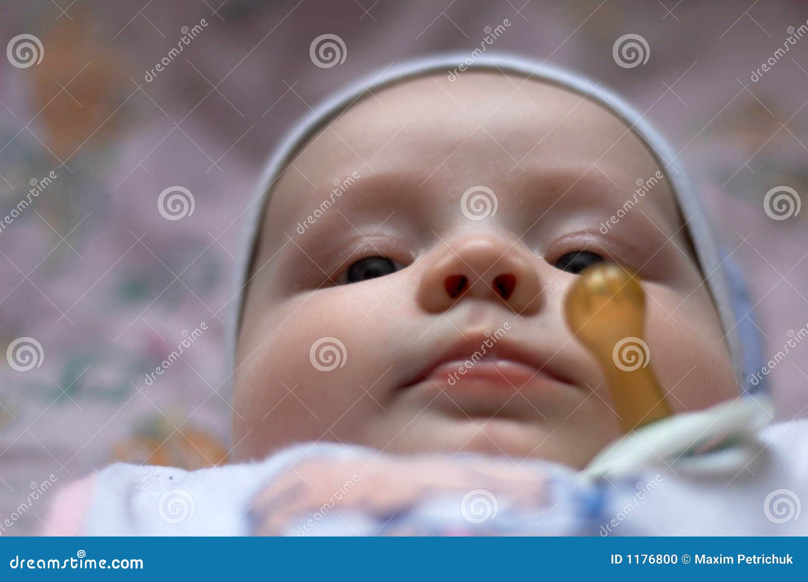 Baby and dummy stock photo. Image of love, alert, folks - 1176800