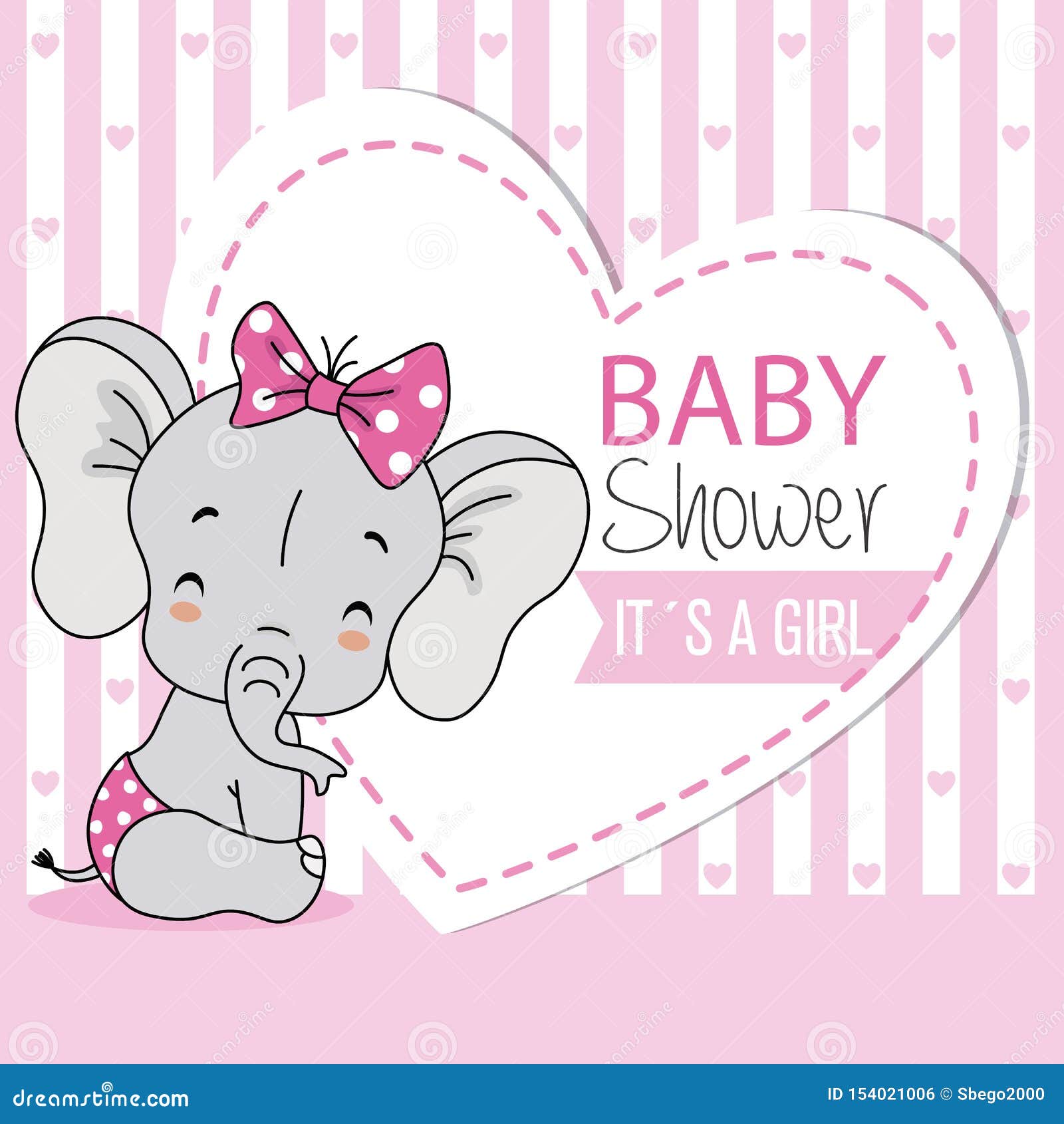 Download Baby Elephant Sitting Very Smiling Stock Vector ...