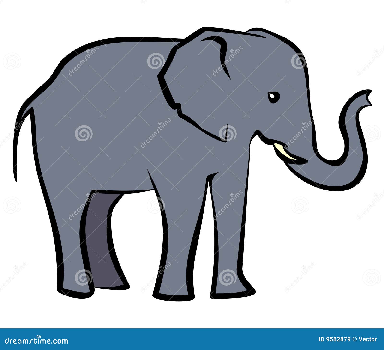 elephant clipart vector - photo #29