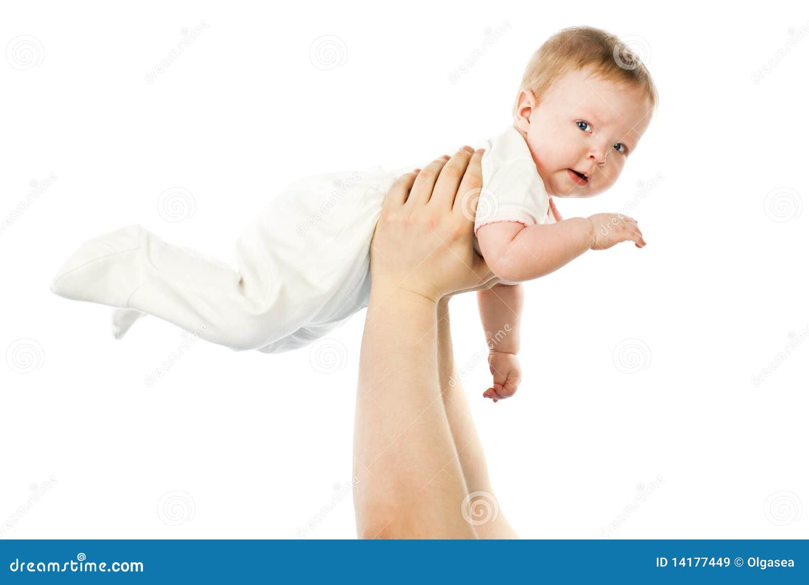 Baby In Father's Arms Royalty Free Stock Images Image 14177449