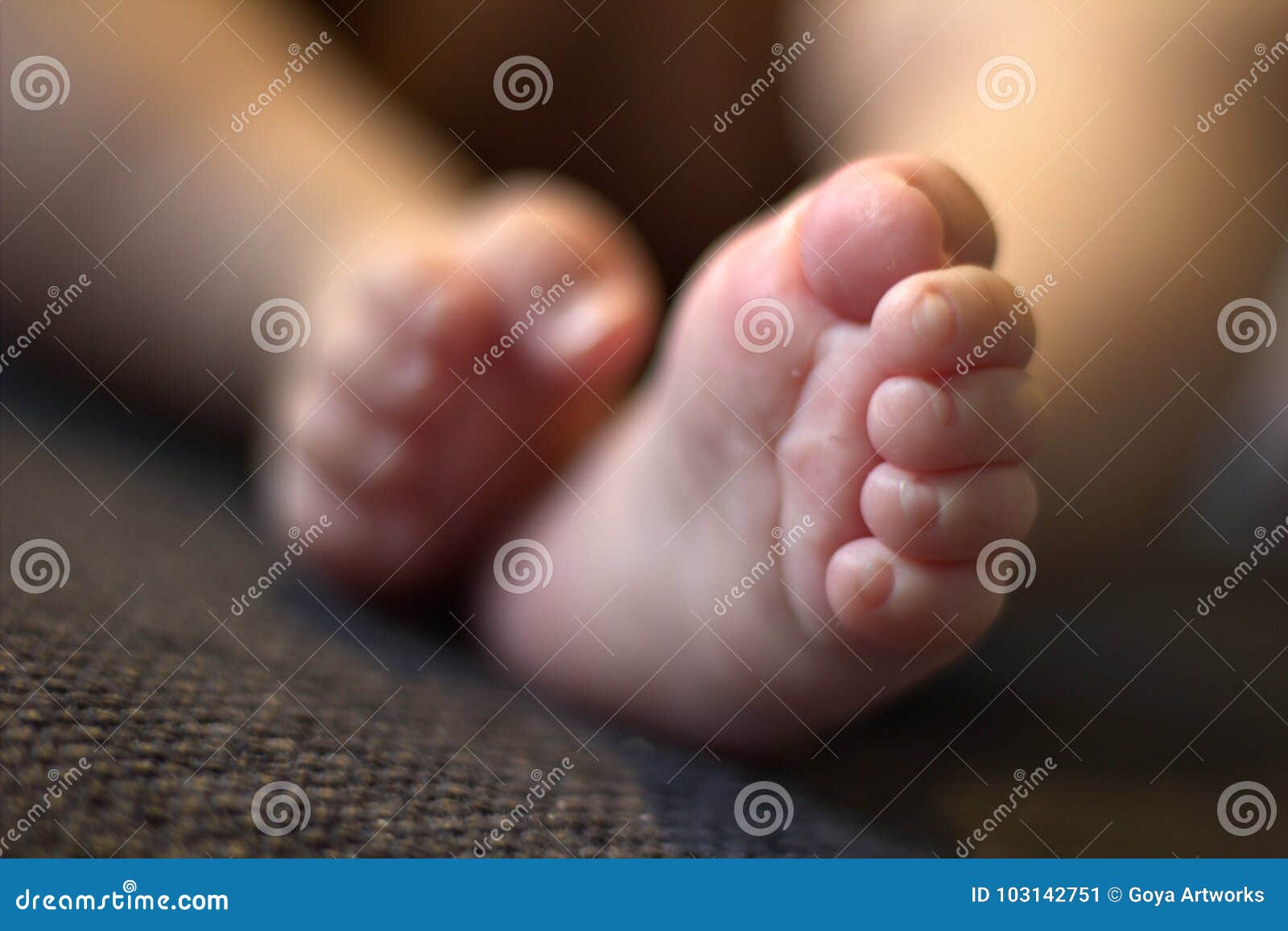 Baby feet and hands stock image. Image of finger, family 103142751