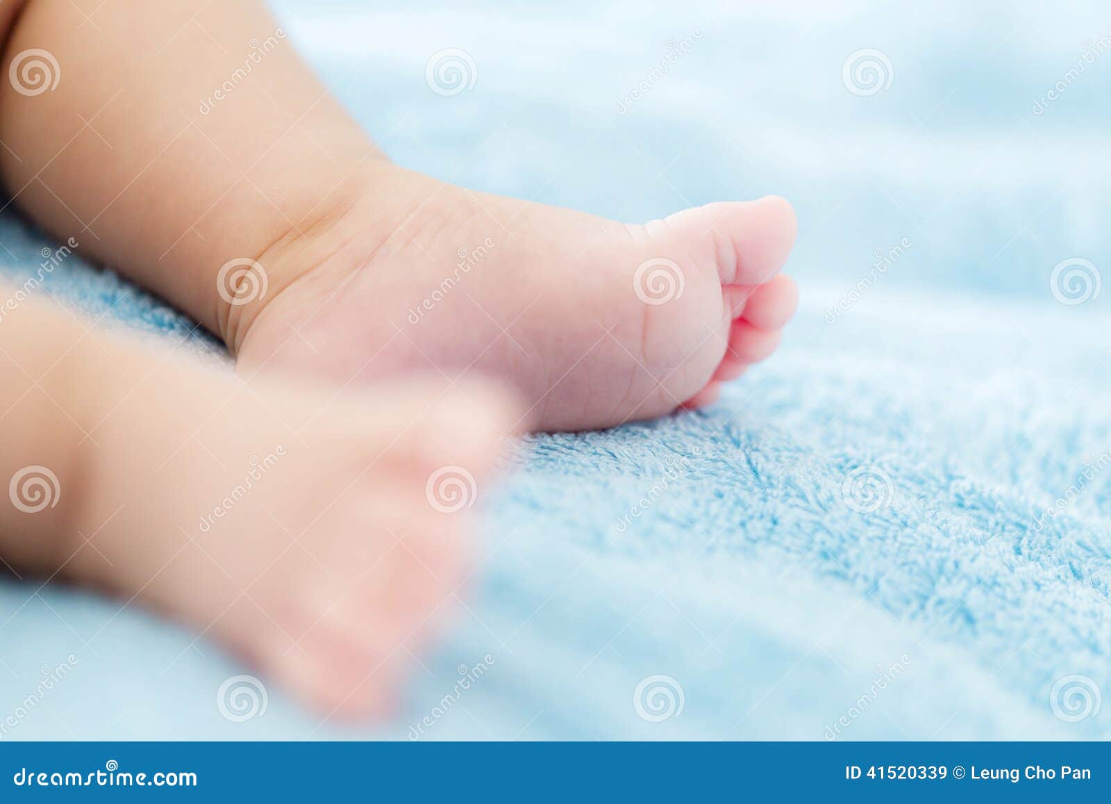 Baby foot stock image. Image of steps, body, sole, blue 41520339