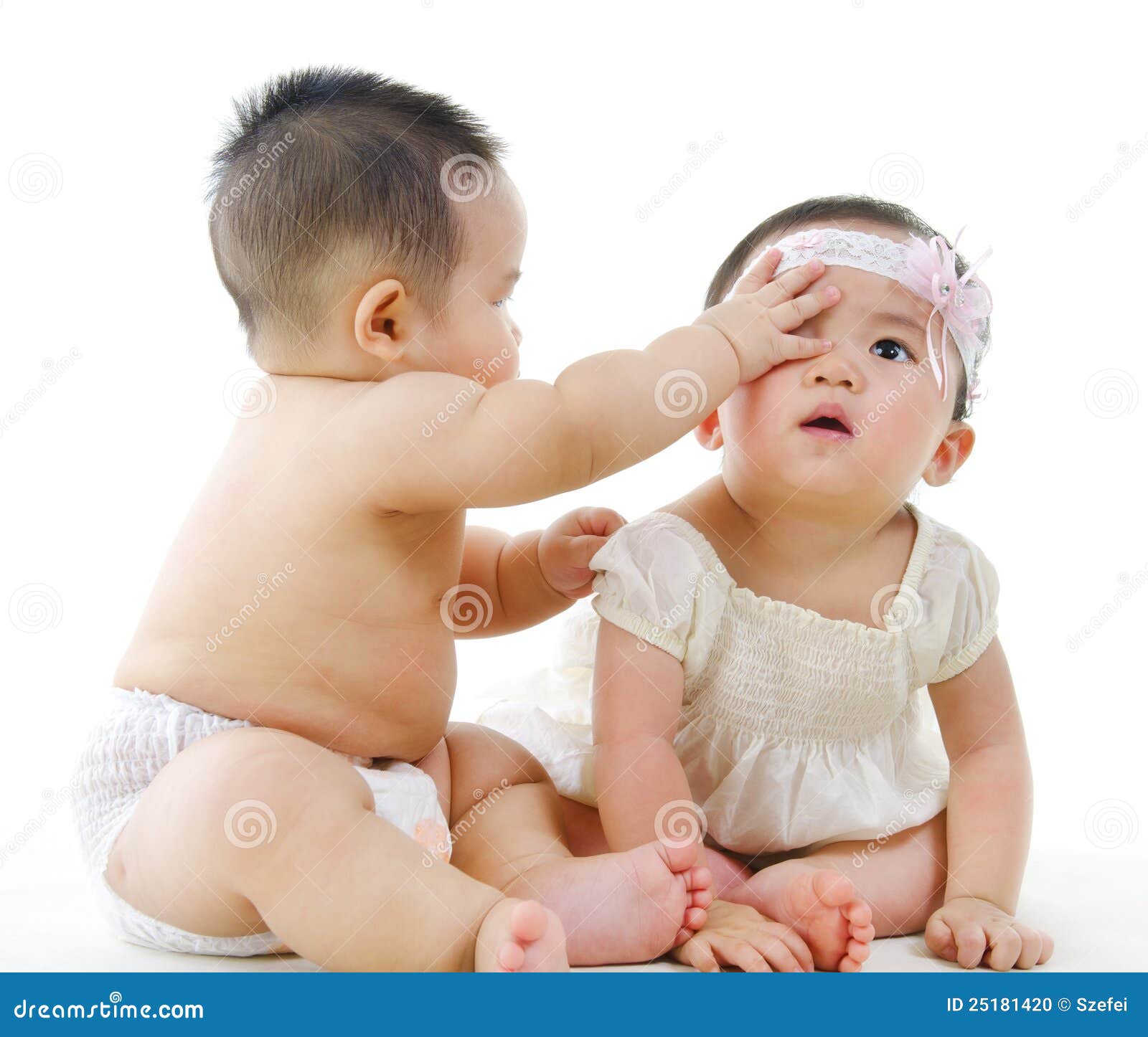 Baby friendship stock photo. Image of babies, people 25181420