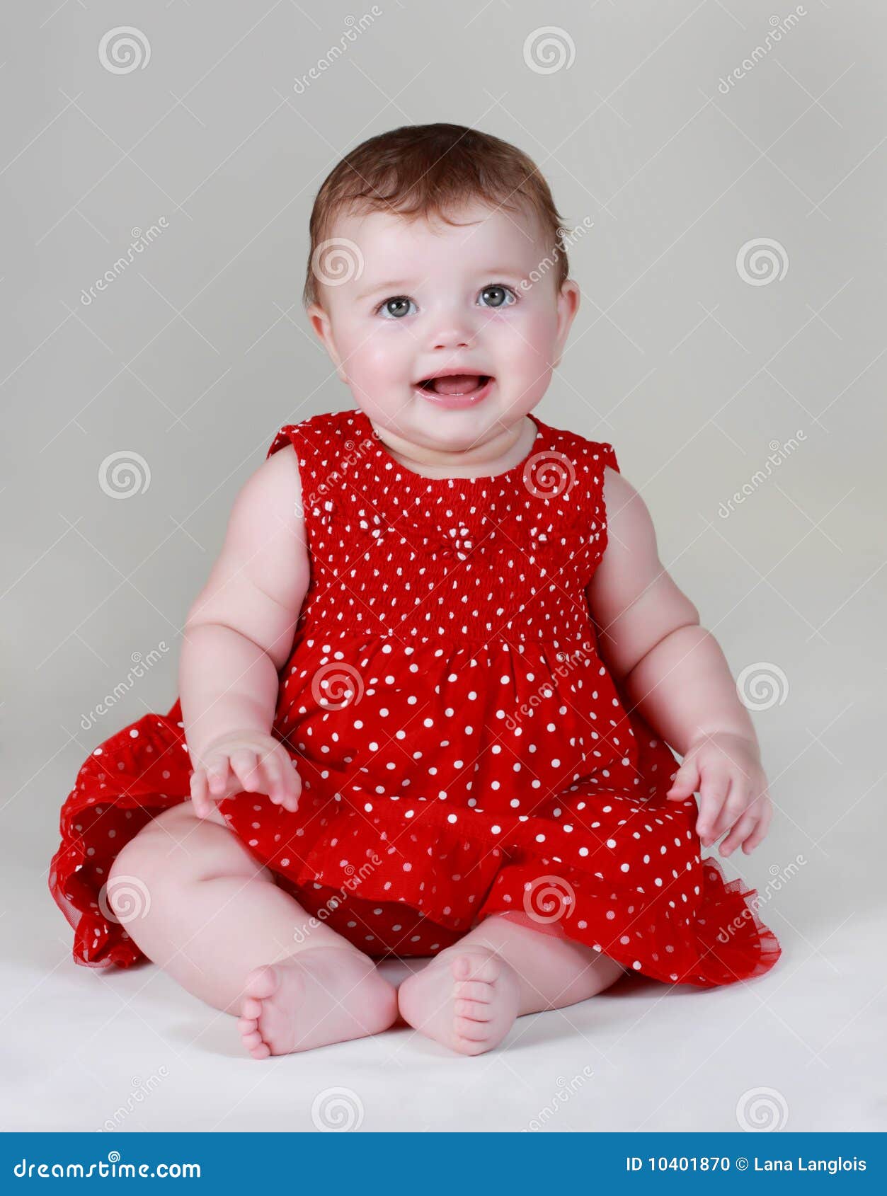 baby girl red frock