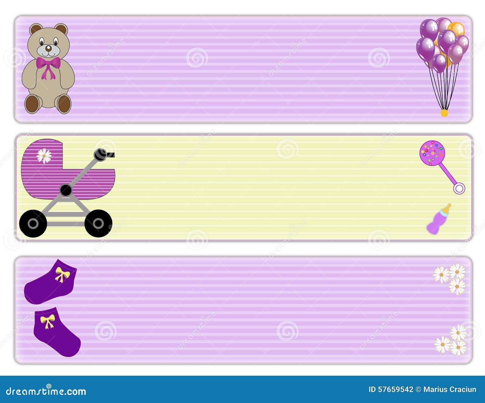 baby girl borders stock illustration illustration of child 57659542