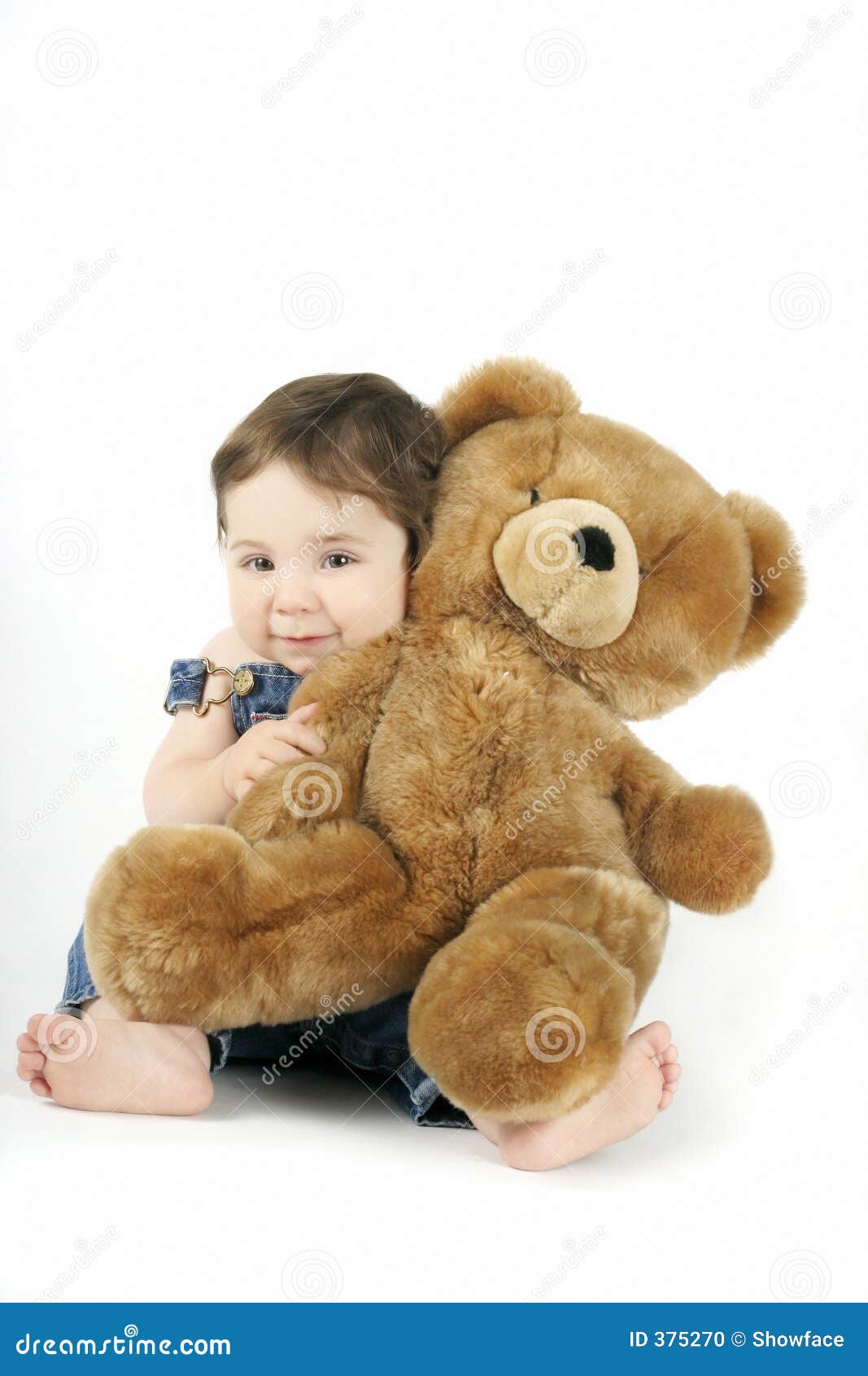 Baby hugging hotsell teddy bear
