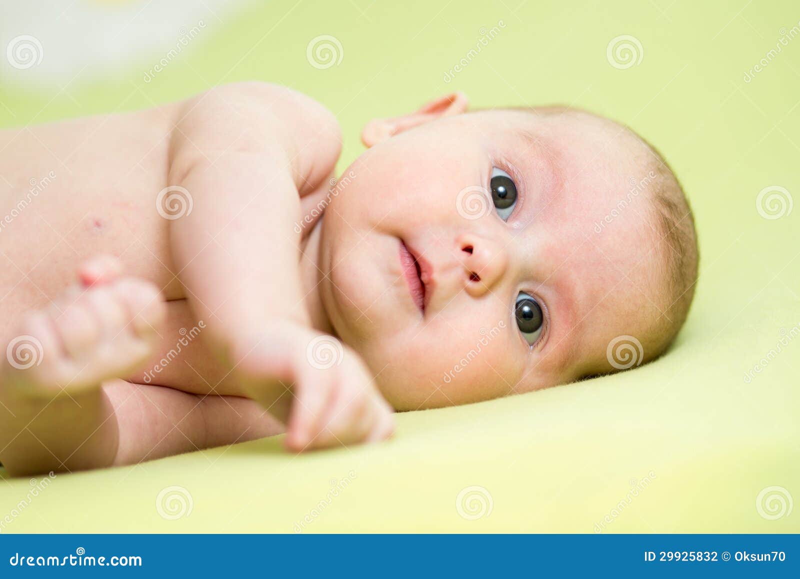 Baby Girl Lying Stock Photography - Image: 29925832