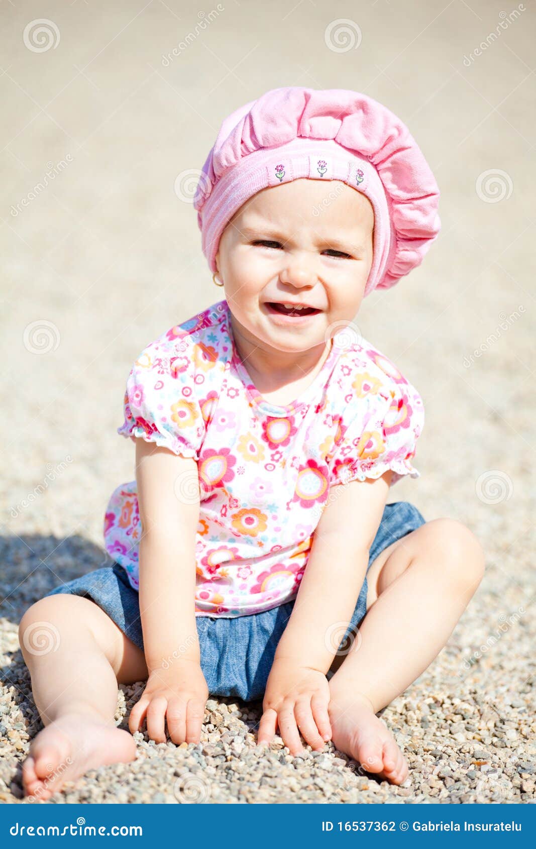 Baby girl outdoor stock photo. Image of childhood, babyhood 16537362