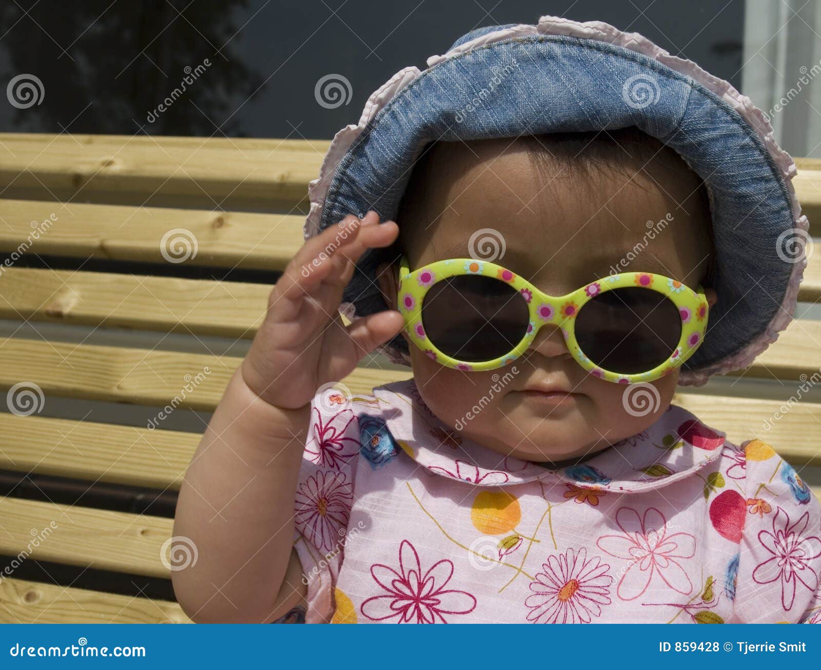 Baby girl with sunglasses stock photo. Image of skirt, grow 859428