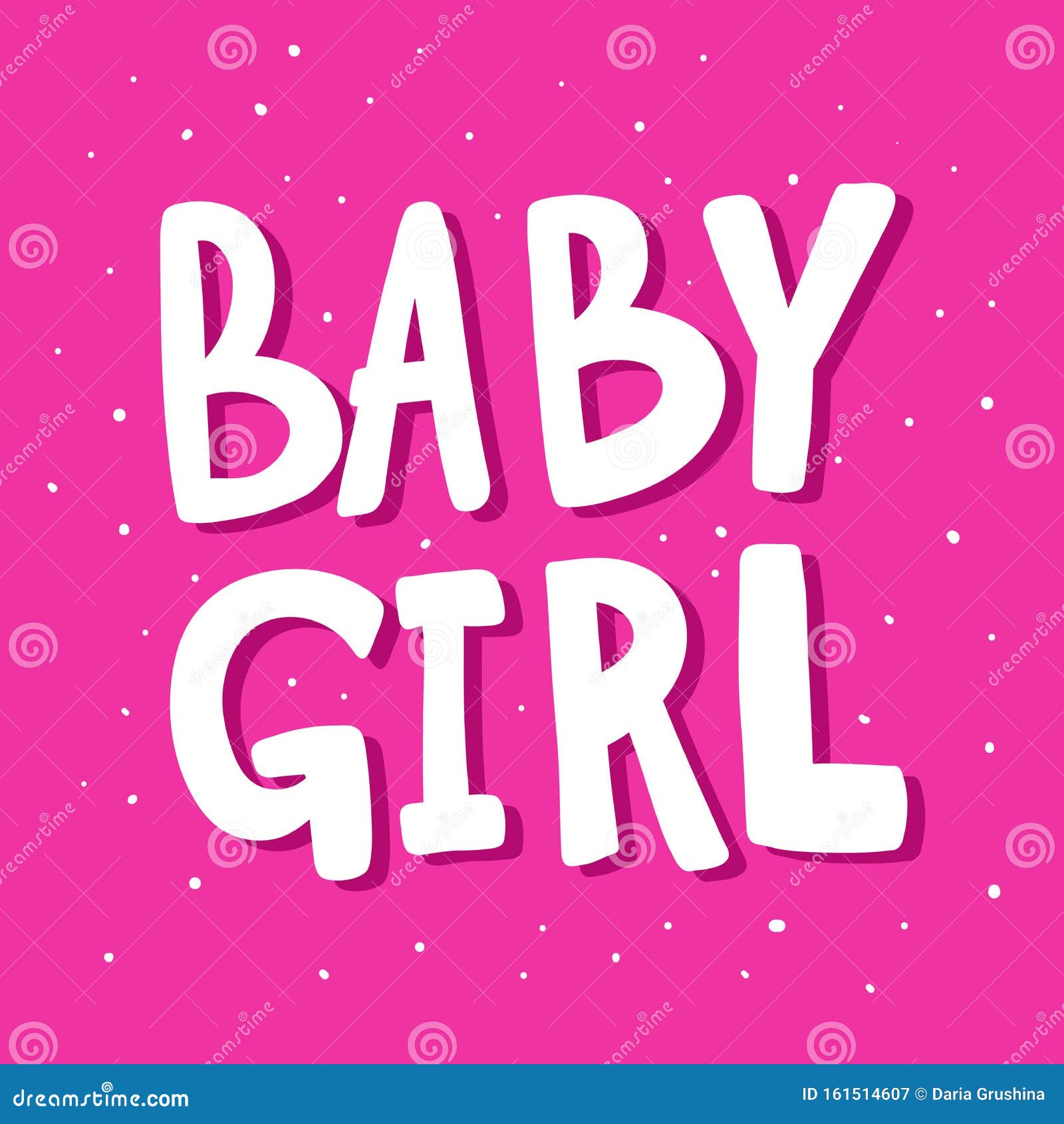 Baby Girl. Vector Hand Drawn Illustration Sticker with Cartoon Lettering. Good As a Sticker, Video Blog Cover, Social Stock Vector - Illustration of cute, post: 161514607 Baby Girl. Vector Hand Drawn Illustration Sticker with Cartoon Lettering. Good As a Sticker, Video Blog Cover, Social Stock Vector - Illustration of cute, post: 161514607