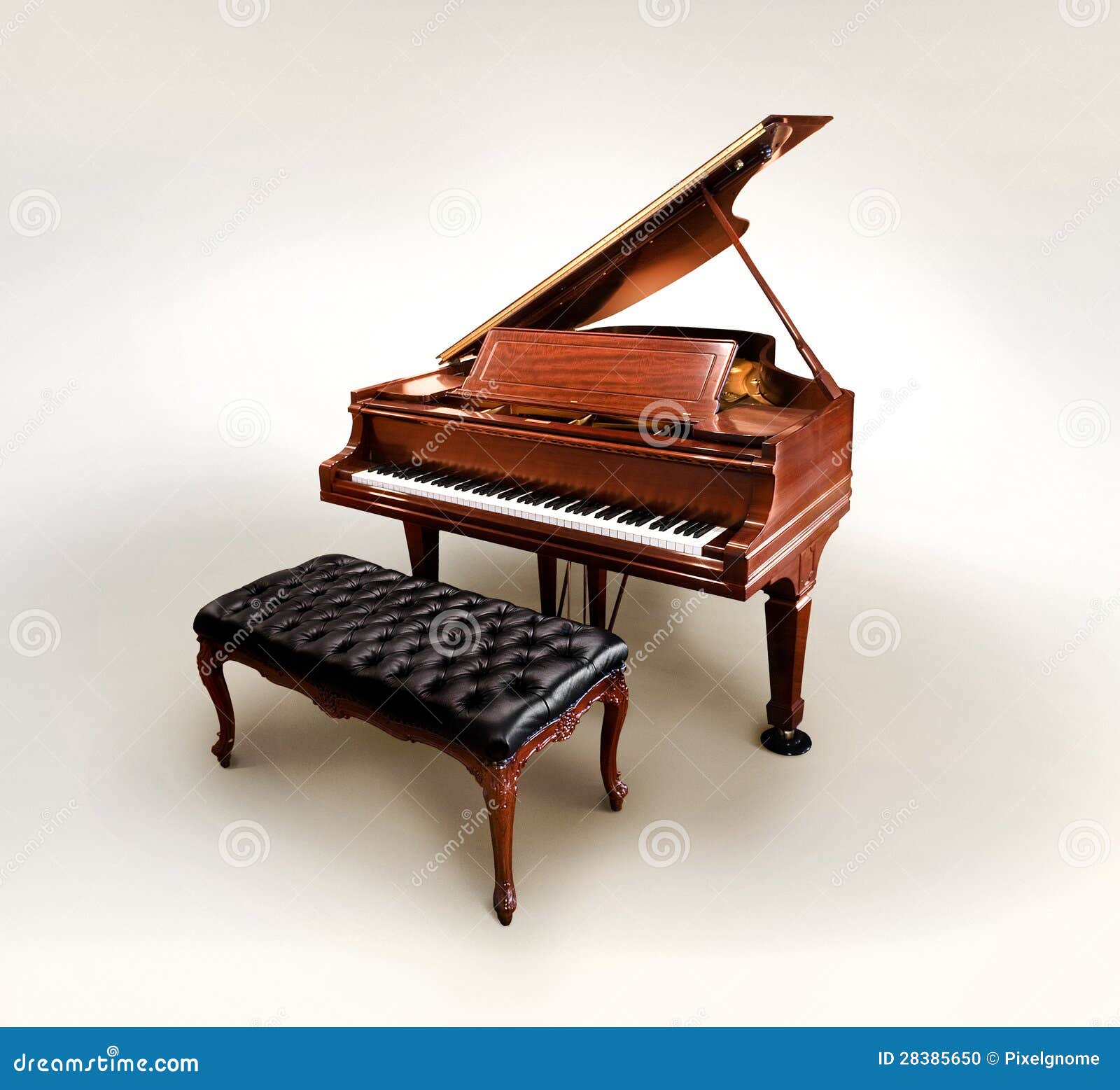 baby grand piano