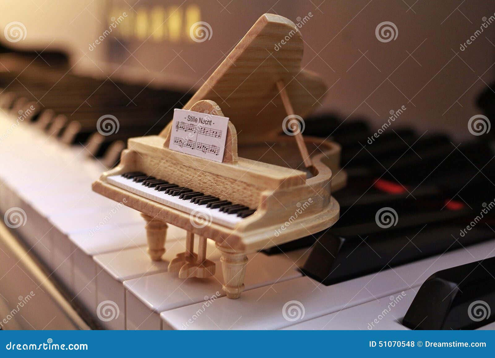 Baby Grand Piano stock photo. Image of grand, miniature - 51070548