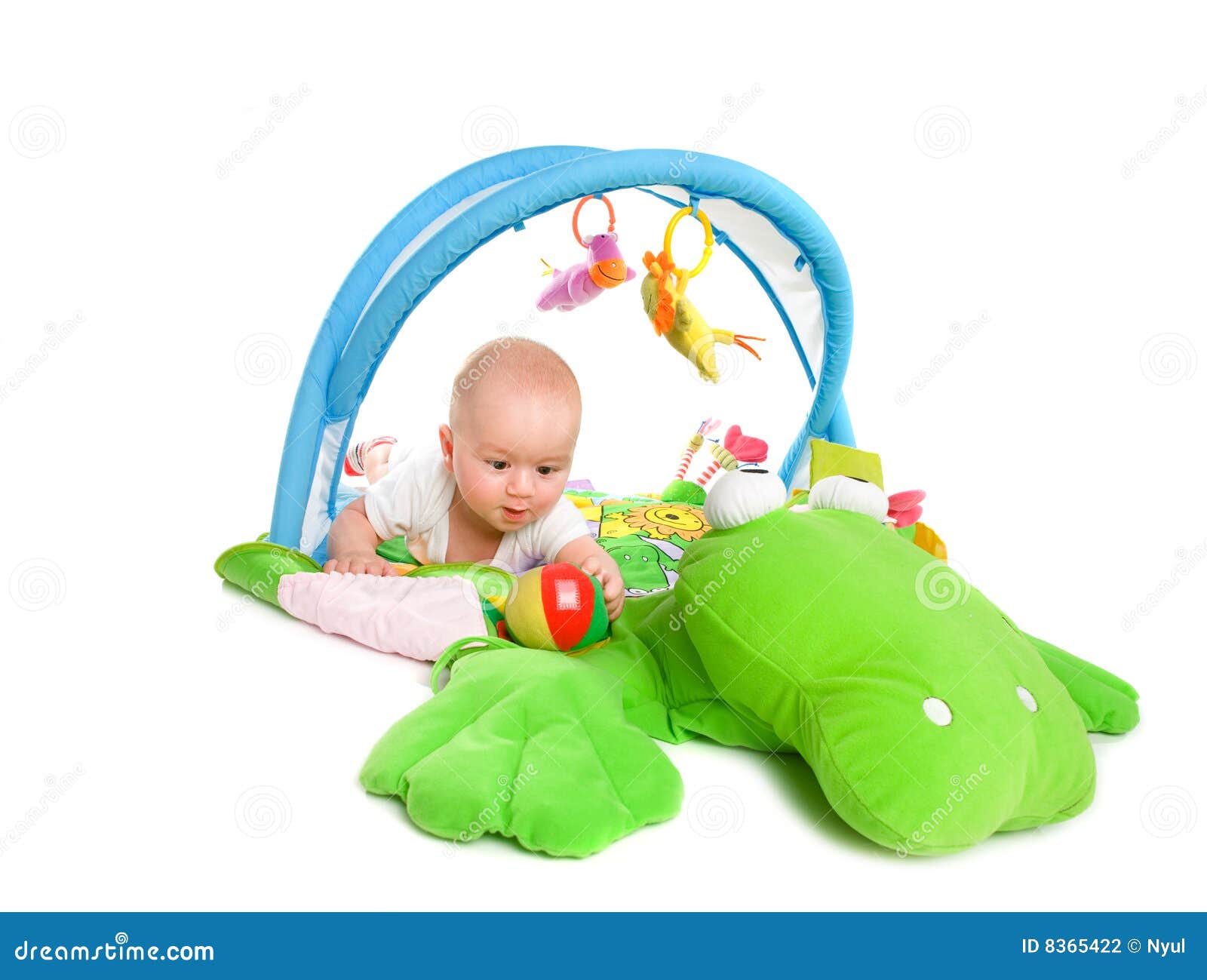 Baby gym isolated stock photo. Image of european, family 8365422