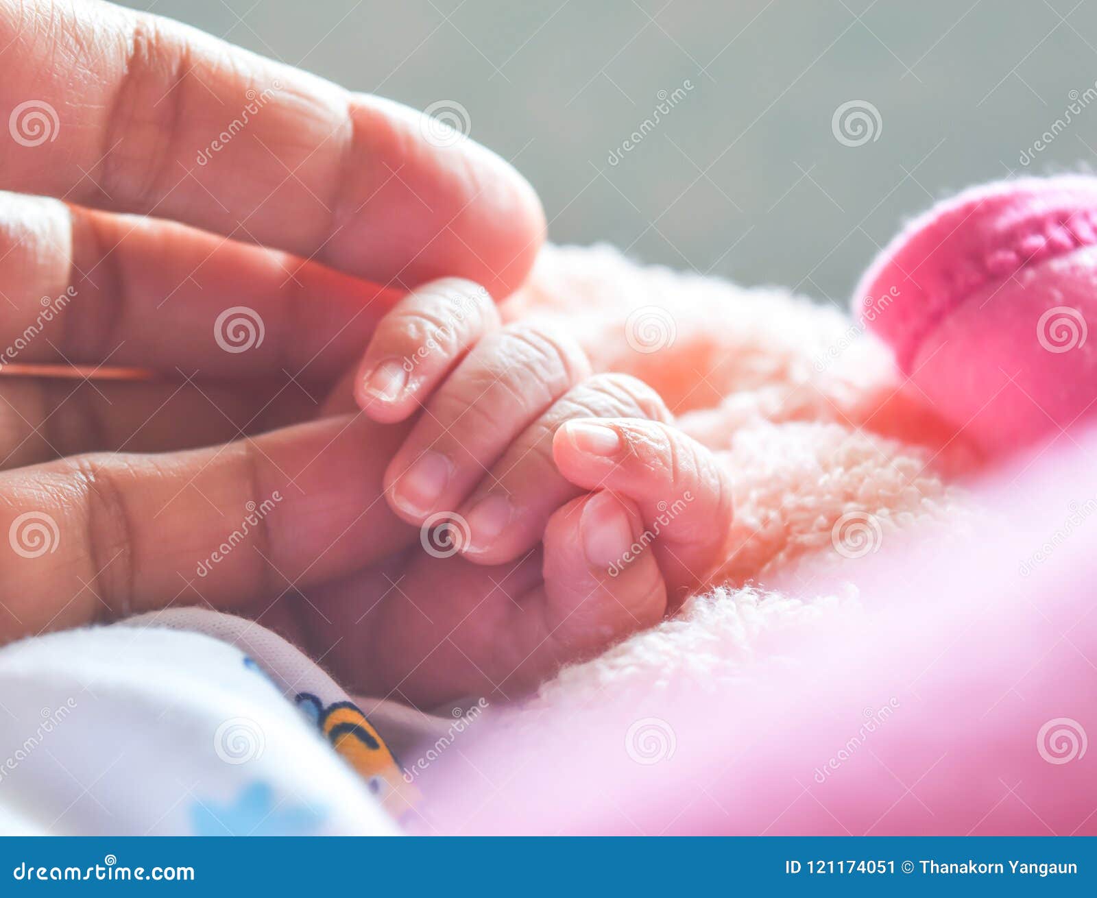 Download Baby Hand Holding Mother S Hand At The First Time After Birth That Is Lovely Moment Of The Family Stock Image Image Of Fingers Close 121174051