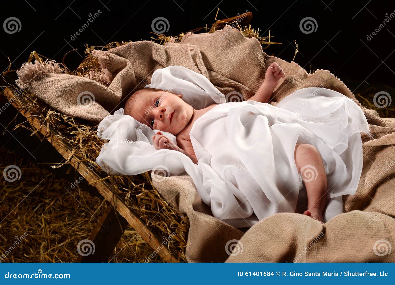 Jesus In The Manger Royalty-Free Stock Image | CartoonDealer.com #48571612