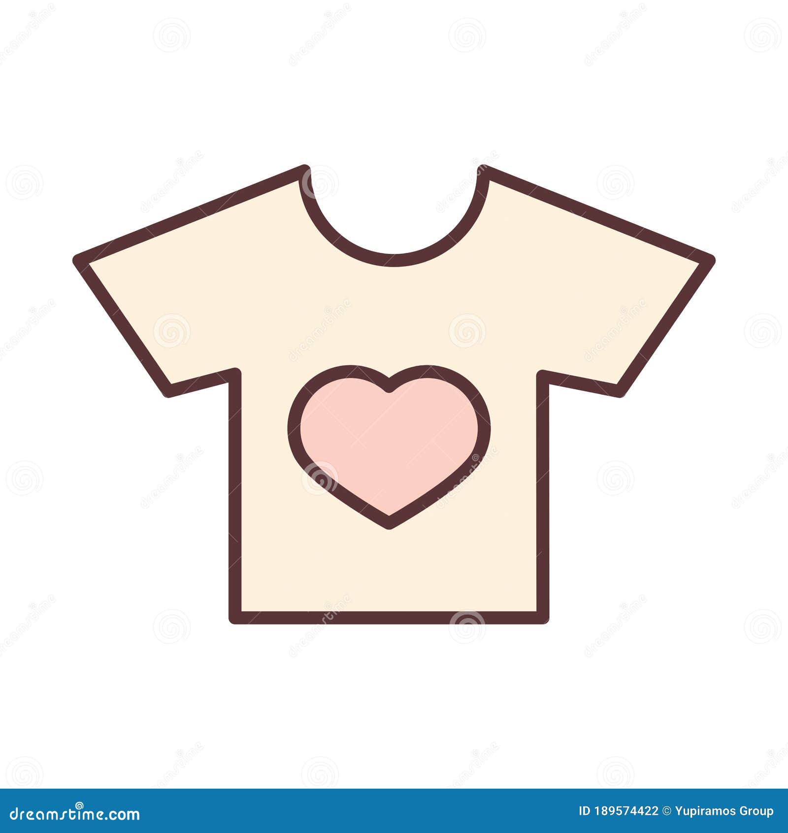 Baby Little Shirt with Heart Clothes, Garments for Infant Kids Line and ...