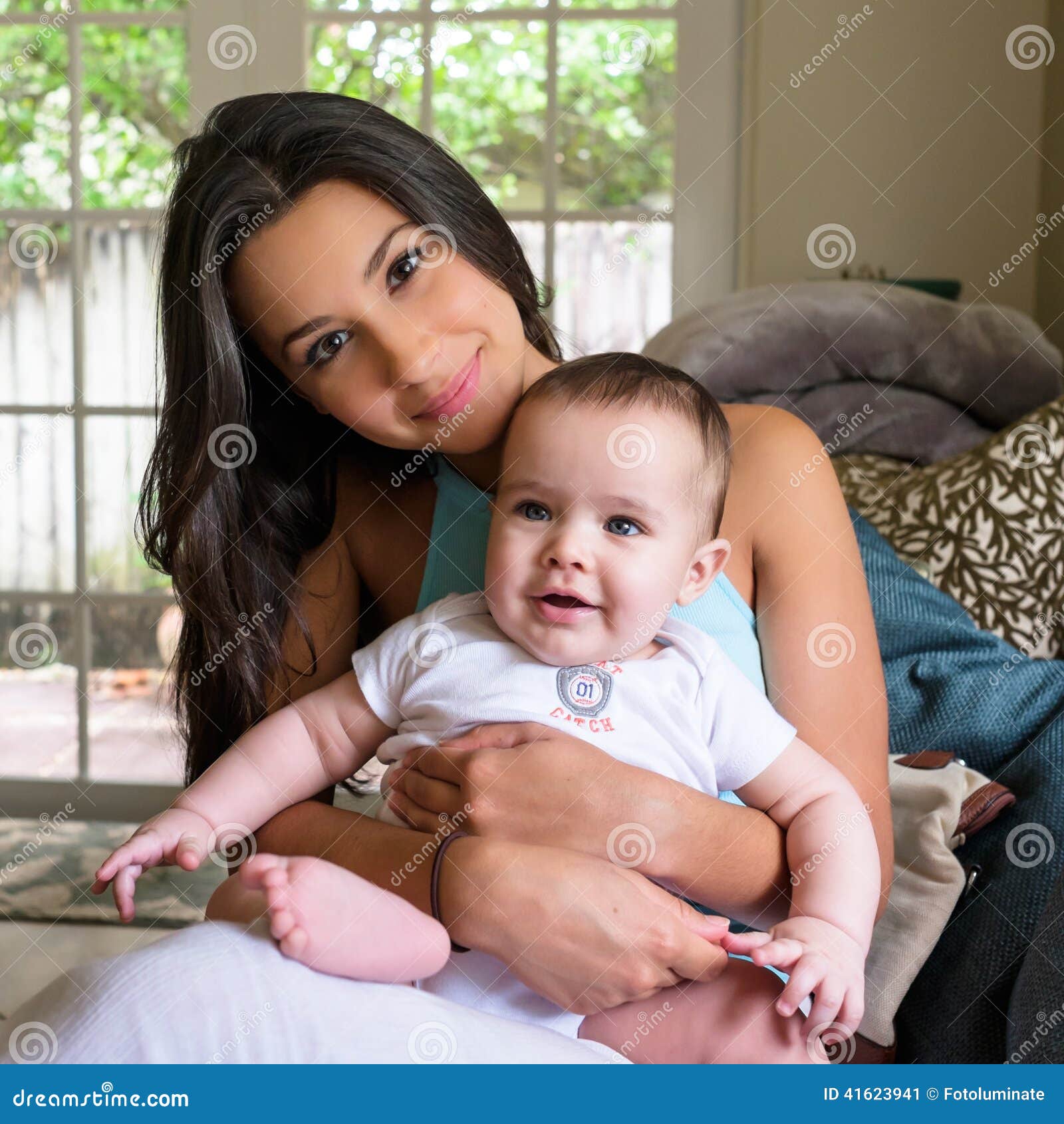 Baby love stock image. Image of latino, adult, baby, cute - 41623941