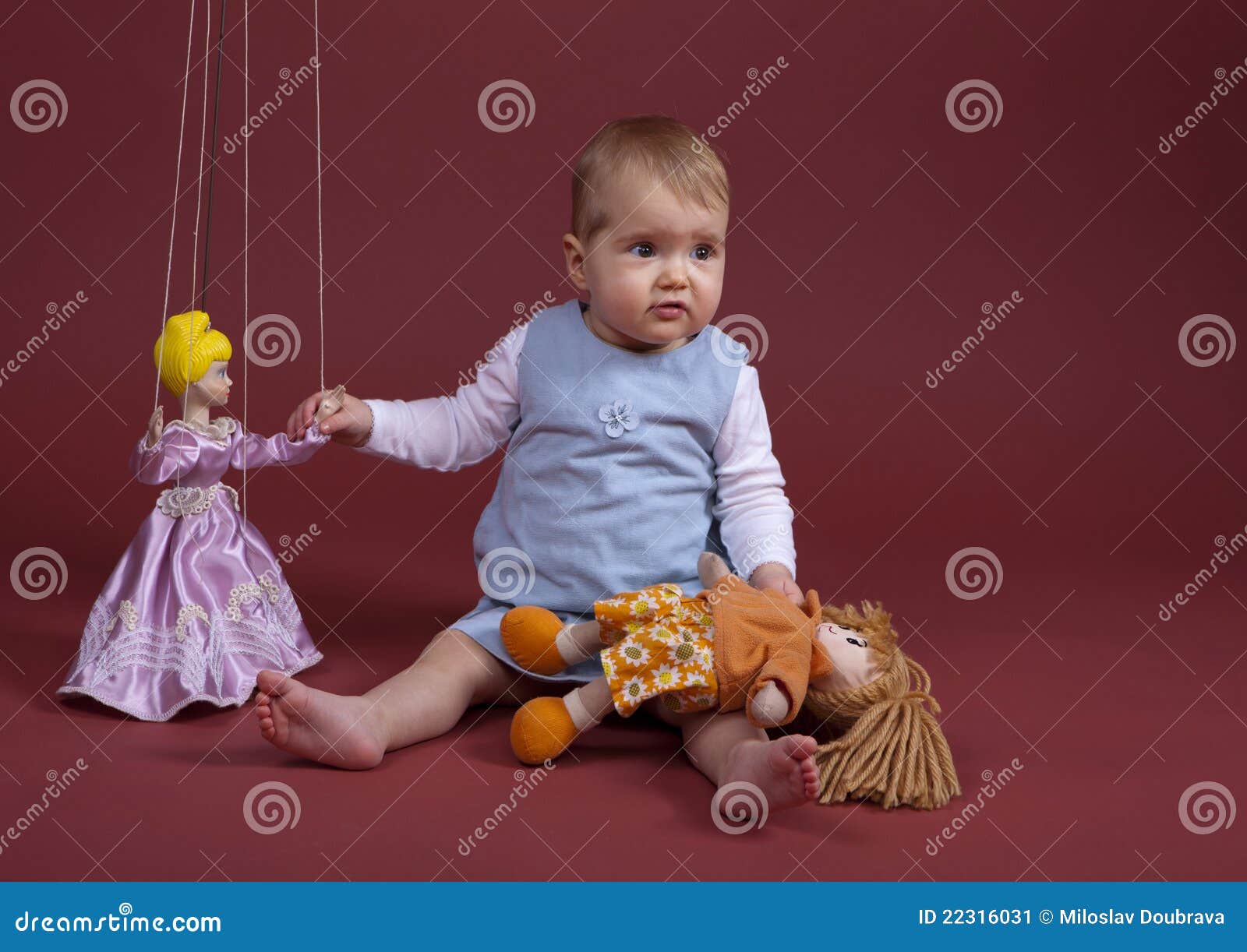 Baby with stock image. Image of feet, princess 22316031