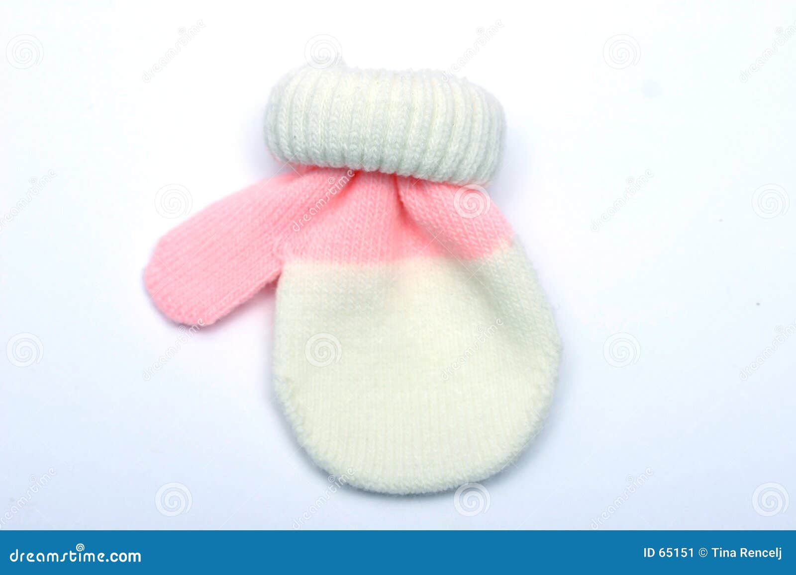 Baby Mitten stock image. Image of girly, girl, isolated 65151